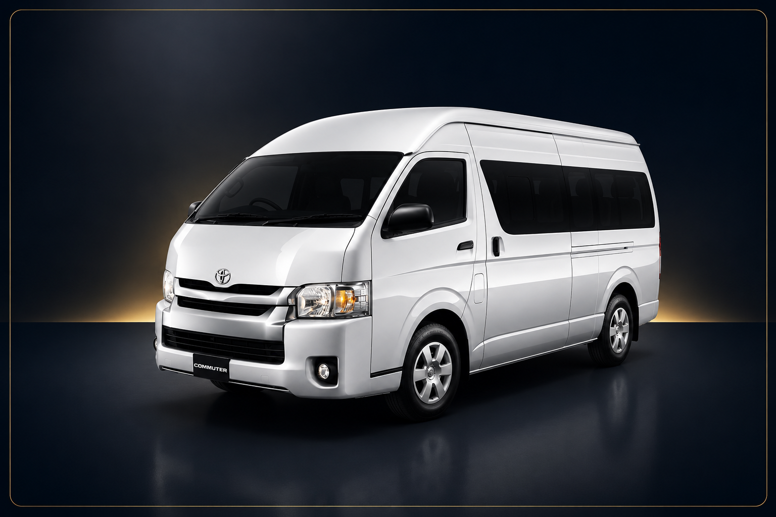 Toyota Commuter and Coaster van transfer